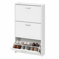Scarpiera VASAGLE con 3 Ripiani Regolabili, 120 cm, Collezione CUSTOS, Bianco
